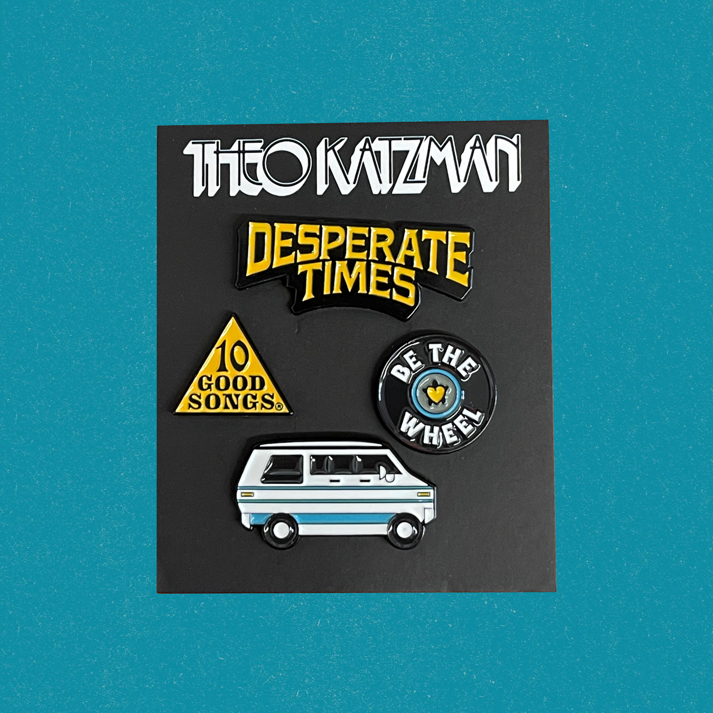 BE THE WHEEL // Pin Set