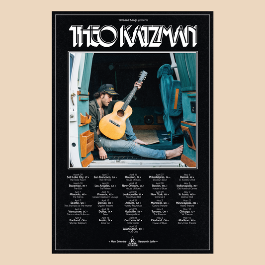 BE THE WHEEL // Dates Poster