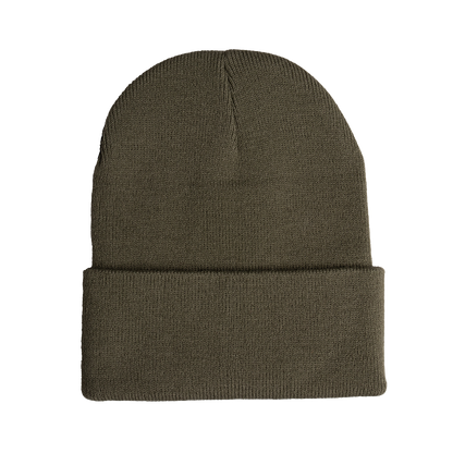 BE THE WHEEL // 10 Good Songs Embroidered Olive Beanie