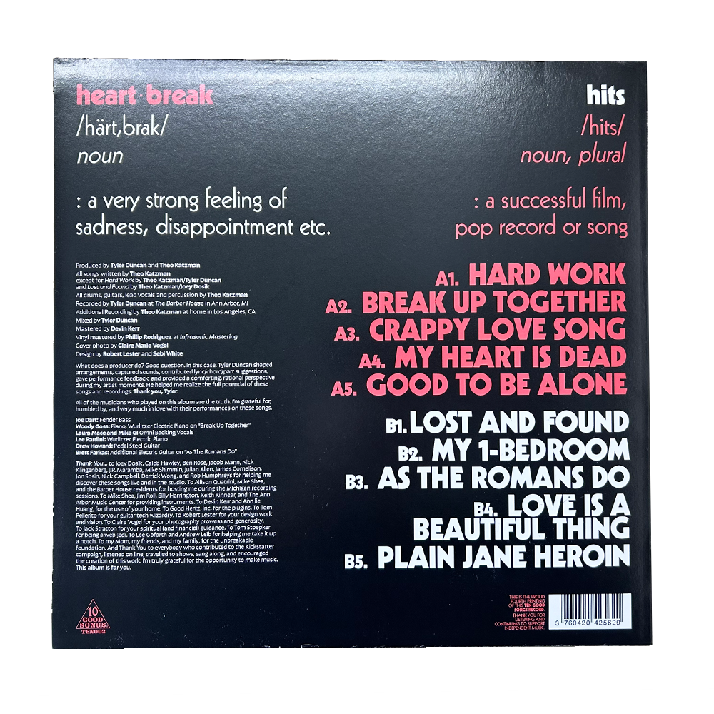 HEARTBREAK HITS // Fourth Pressing Vinyl