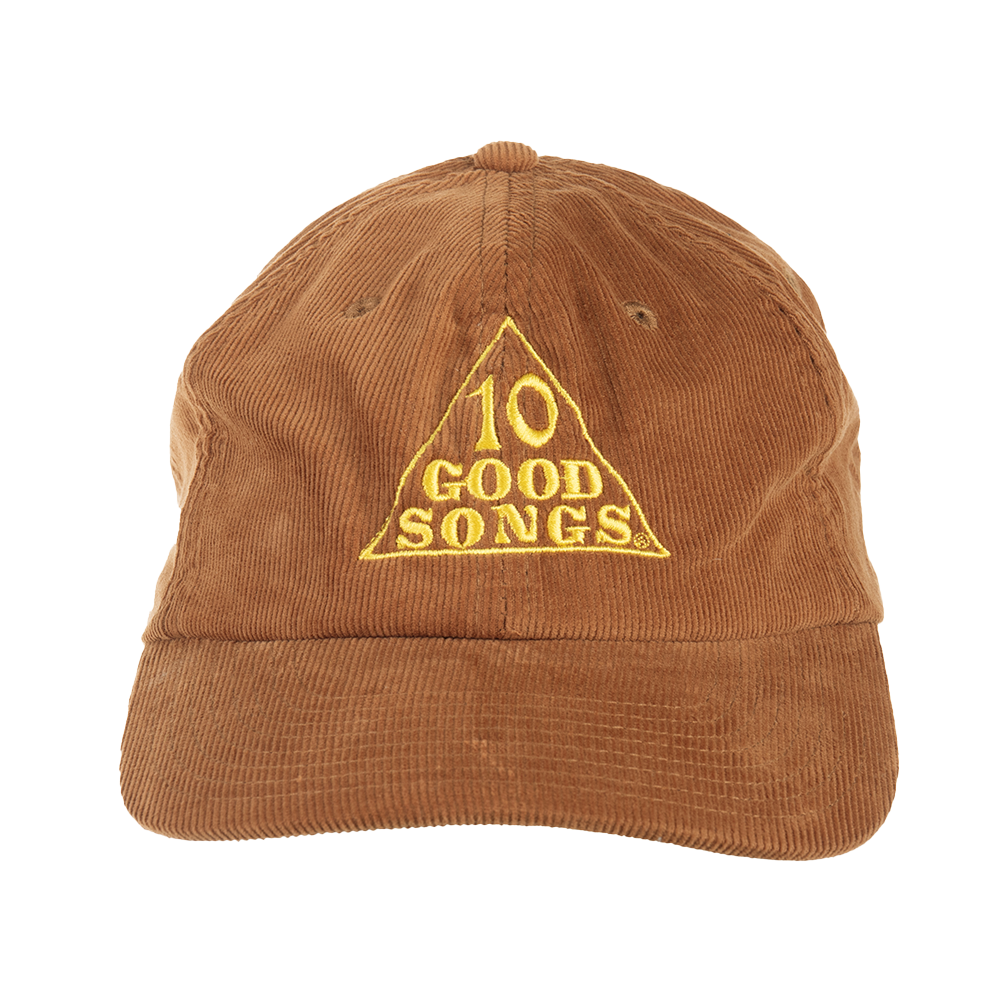 BE THE WHEEL // 10 Good Songs Embroidered Corduroy Hat