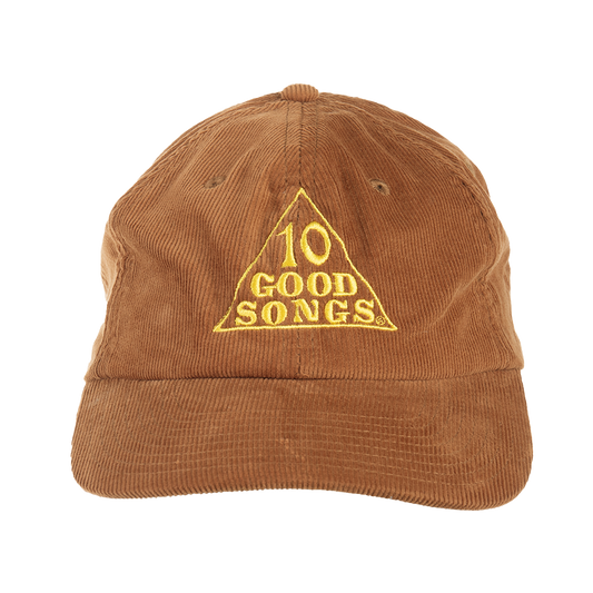 BE THE WHEEL // 10 Good Songs Embroidered Corduroy Hat
