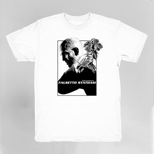 FALSETTO STATHAM // White Tee