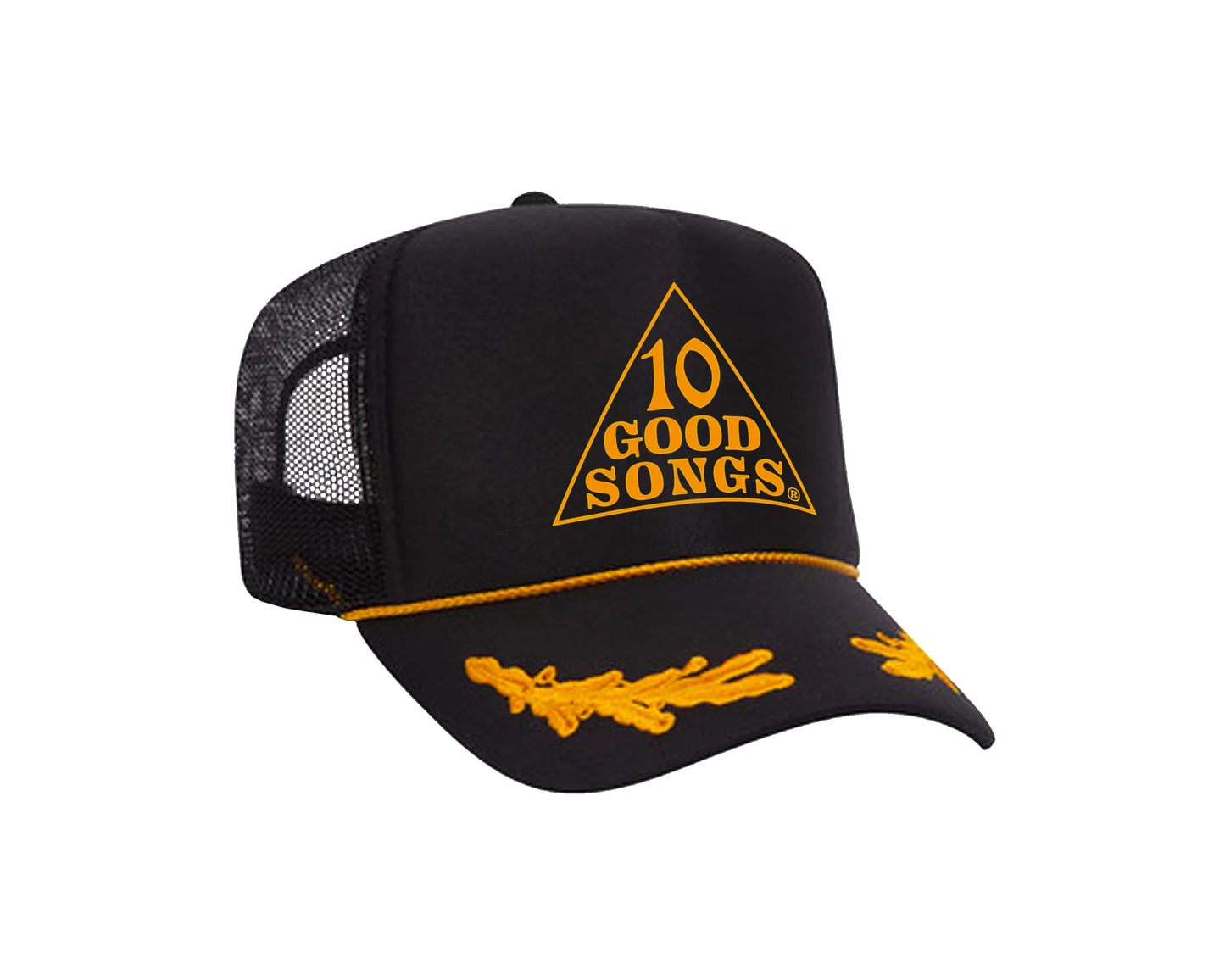 10 Good Songs Embroidered Trucker Hat
