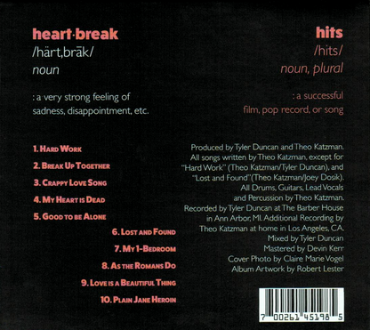 HEARTBREAK HITS // CD